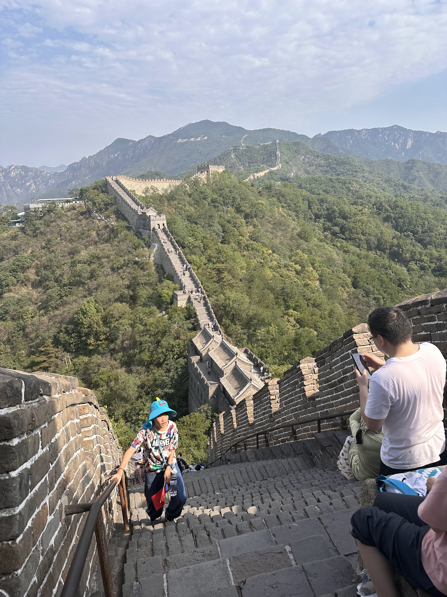 Mit besøg på Den Kinesiske Mur i juli - Kina