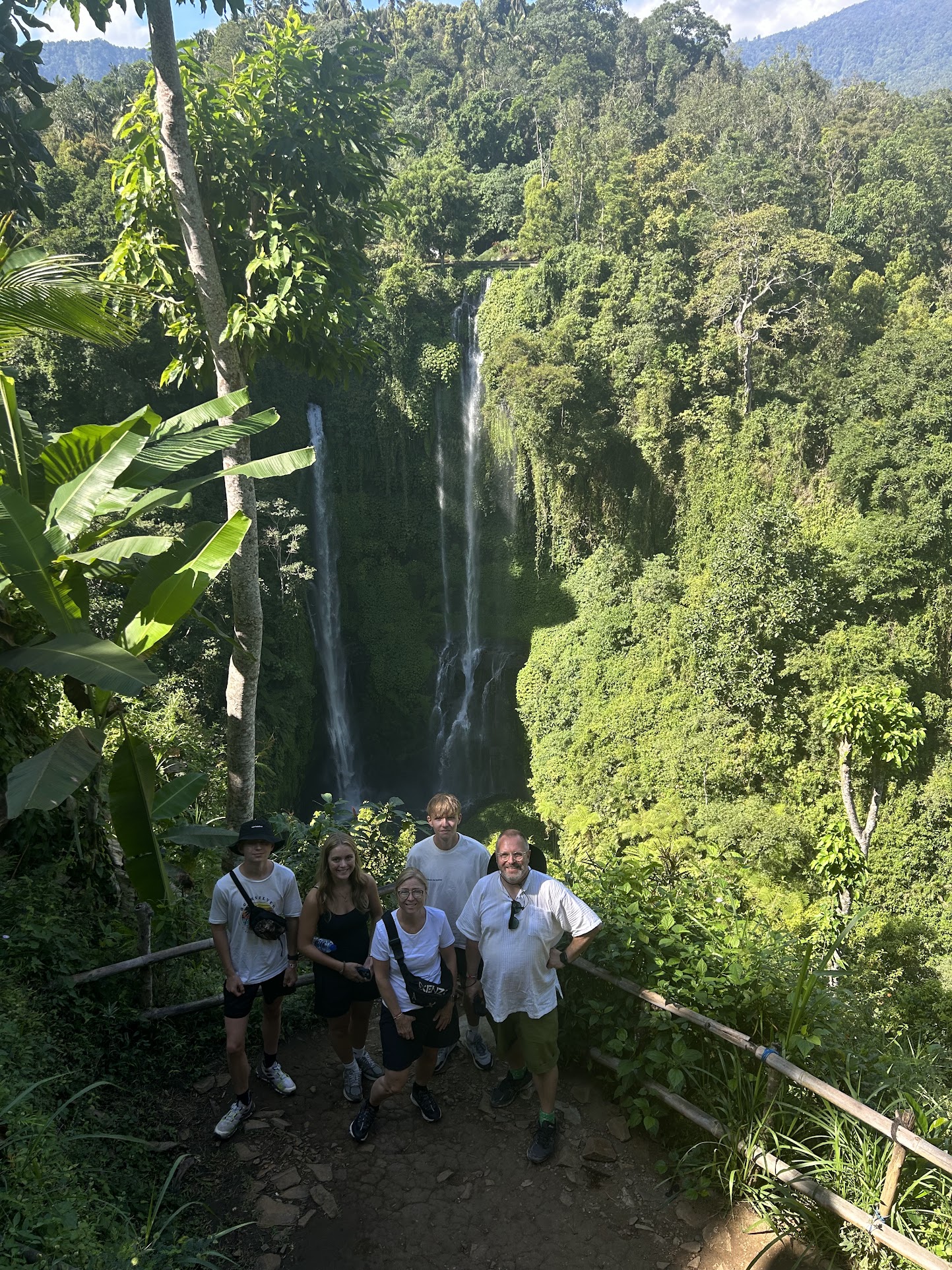 Vandfald i junglen på Bali - Bali